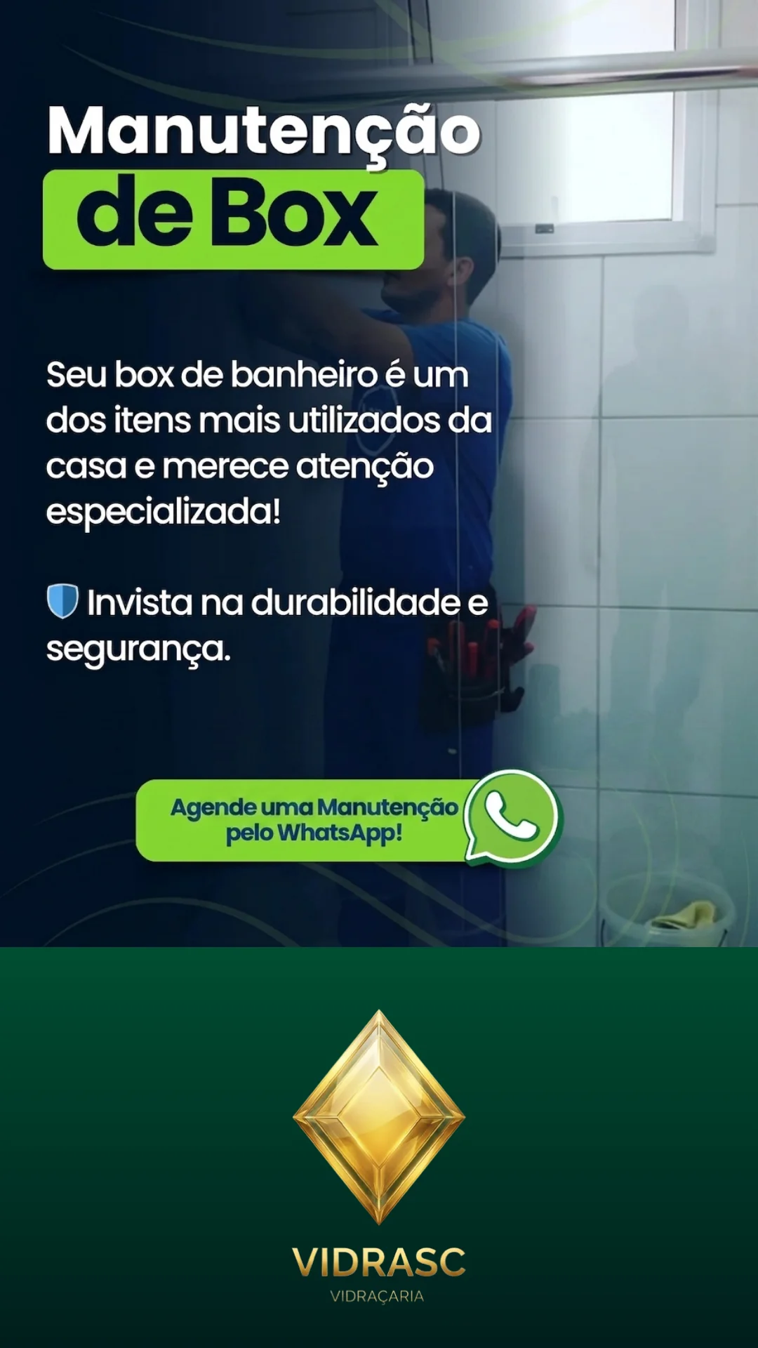 Manutenção de Box de Vidro